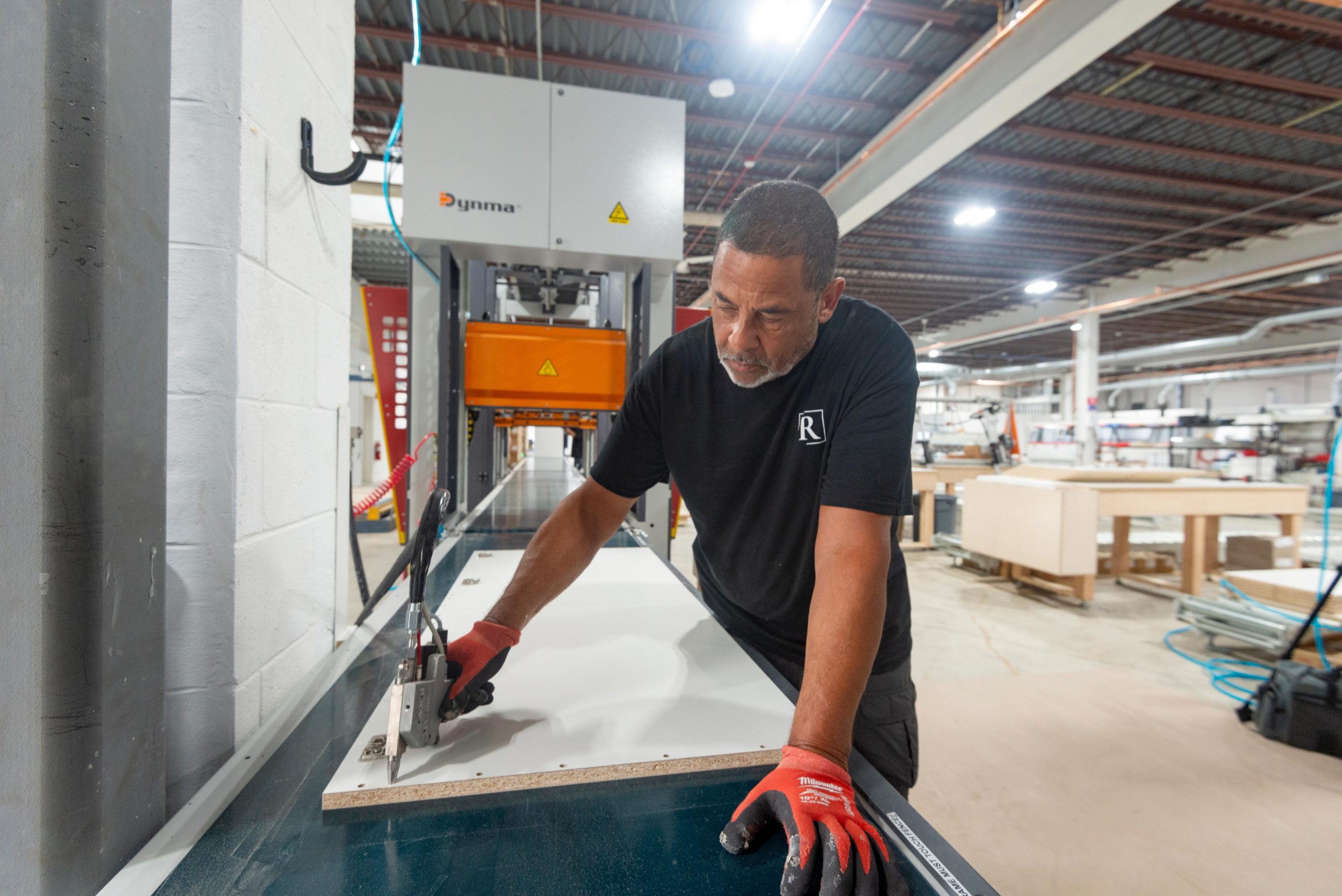 Cabinet manufacturing facility